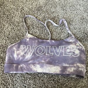 Wolves sport bra
